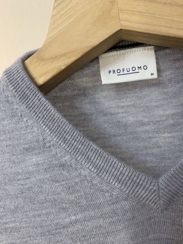 Чоловіч! Profuomo Нідерланди.Джемпер, светр, кофта 100% шерсть