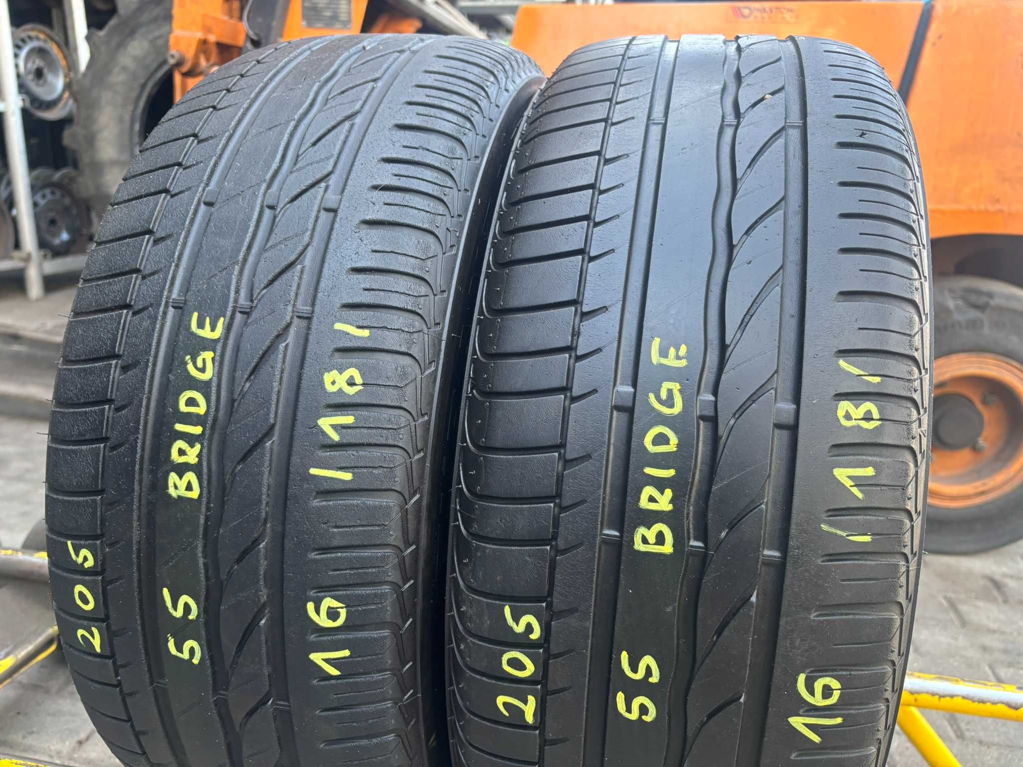 2X OPONY LETNIE 205/55R16 91W Bridgestone Turanza ER300A * 5.5MM 2018R