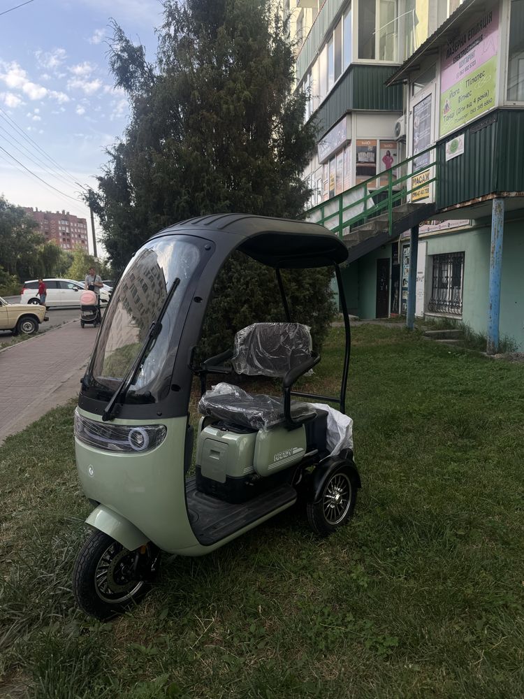 Електричний трицикл з дахом Corso Handy HD-65602 (800W, 72V/20Ah)