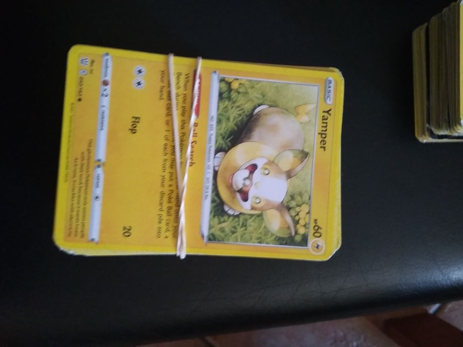 Coleção de cartas Pokémon