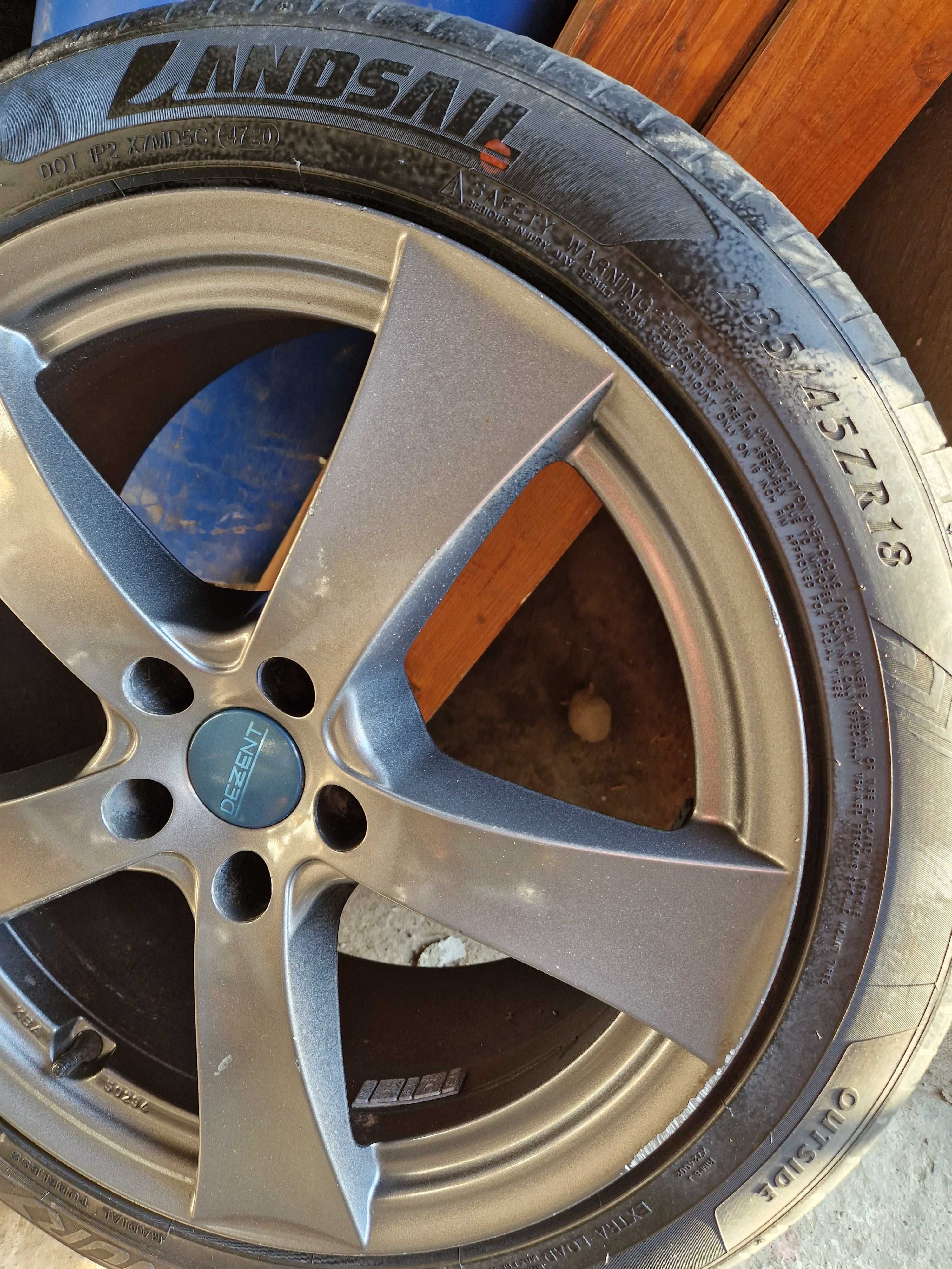 Alufelgi 18, Dezent 5x108 Ford Volvo