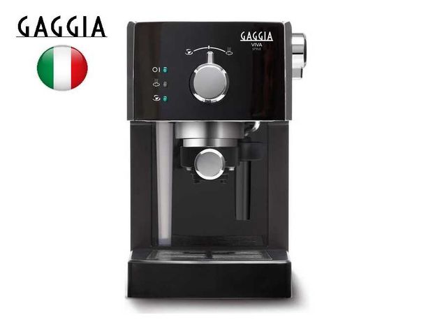 Ріжкова кавоварка еспресо Gaggia RI8433/11 Viva Style Focus. Гарантія