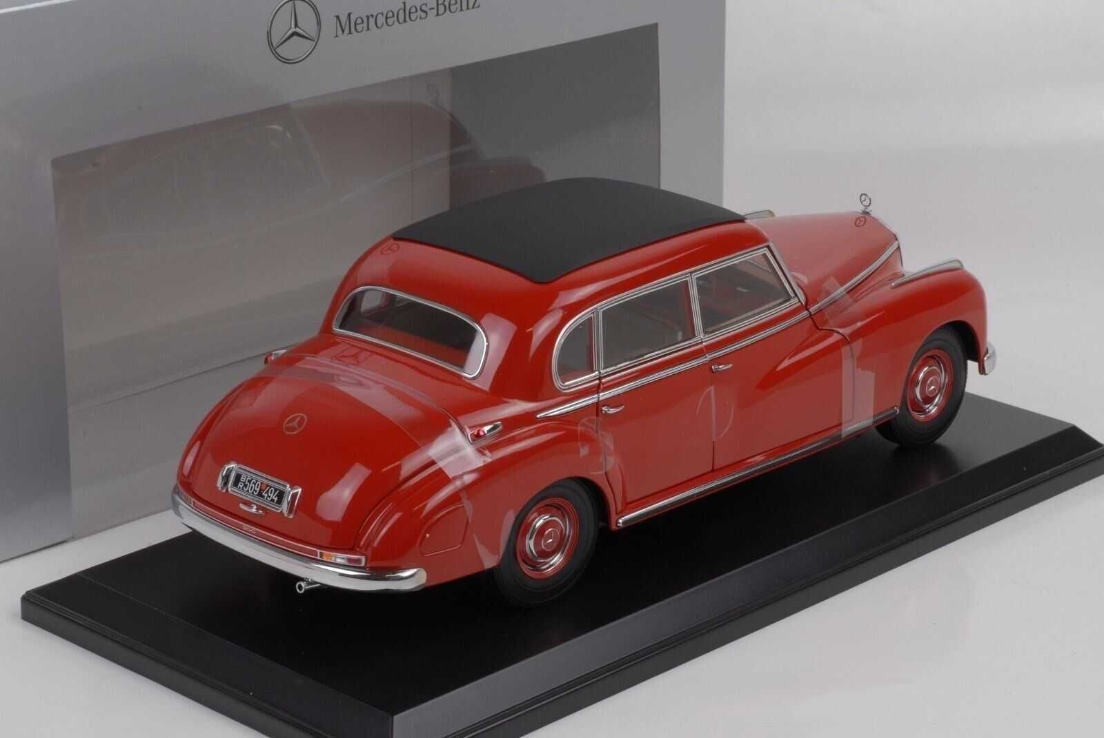 Модель мерседес 300 Adenauer W186 масштаб 1:18