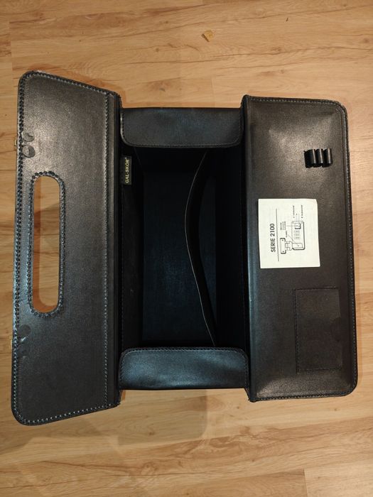 Kufer torba walizka skórzana pilotka nawigatorka