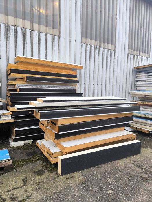 Płyta warstwowa ścienna PIR - końcówki, ścinki