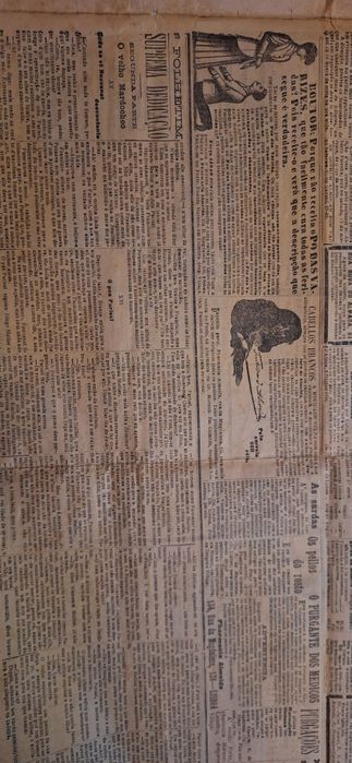 Jornal A Lucta director Brito Camacho N. 1395 nov 1909 4° Anno A Luta