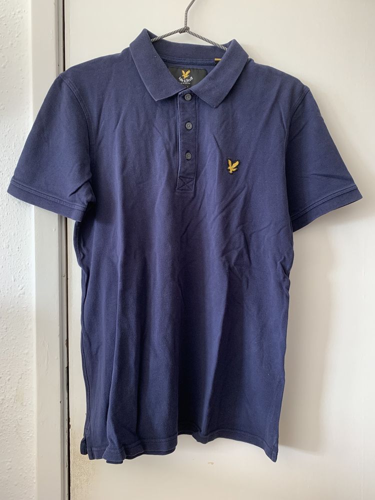 Pólo Lyle & Scott Azul Escuro