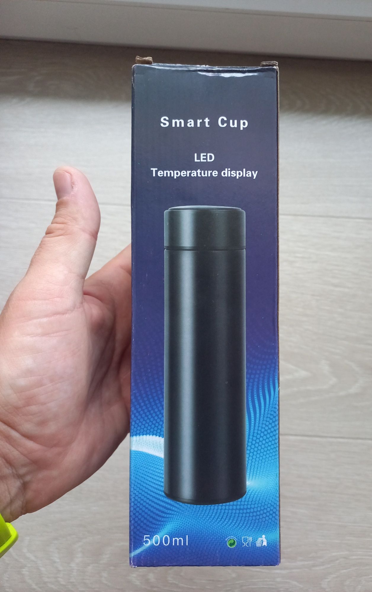 Nowy termos smart cup z czujnikem temperatury 500ml 0,5L kubek