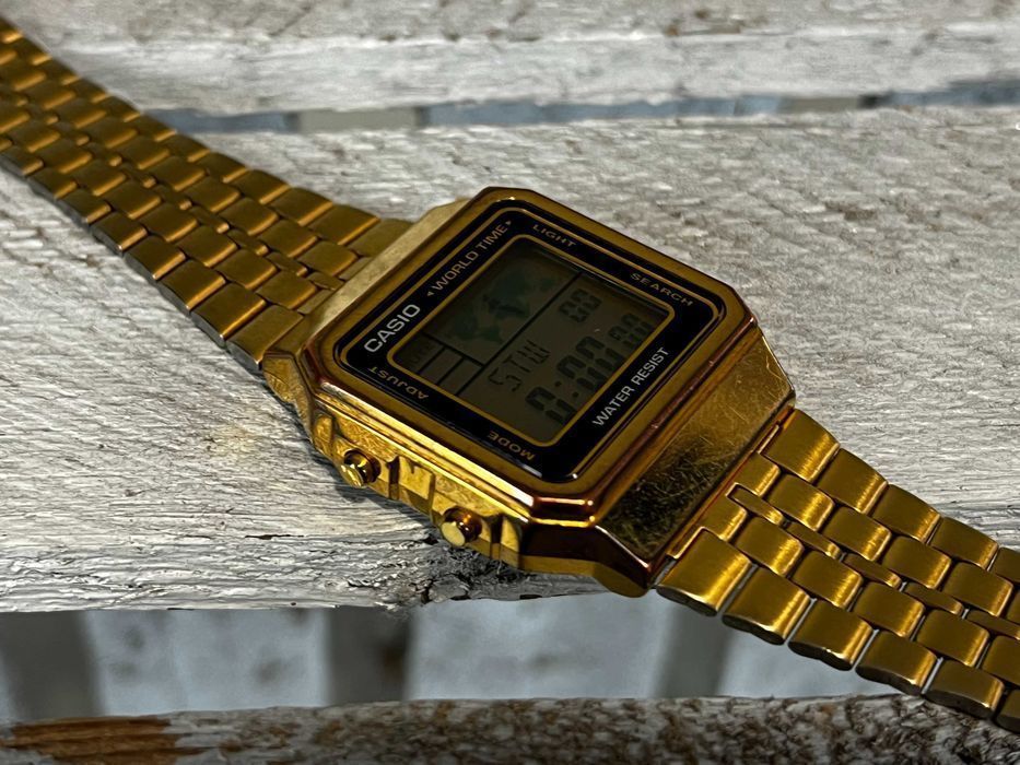 Zegarek CASIO VINTAGE Złoty A500WGA-1 Unisex