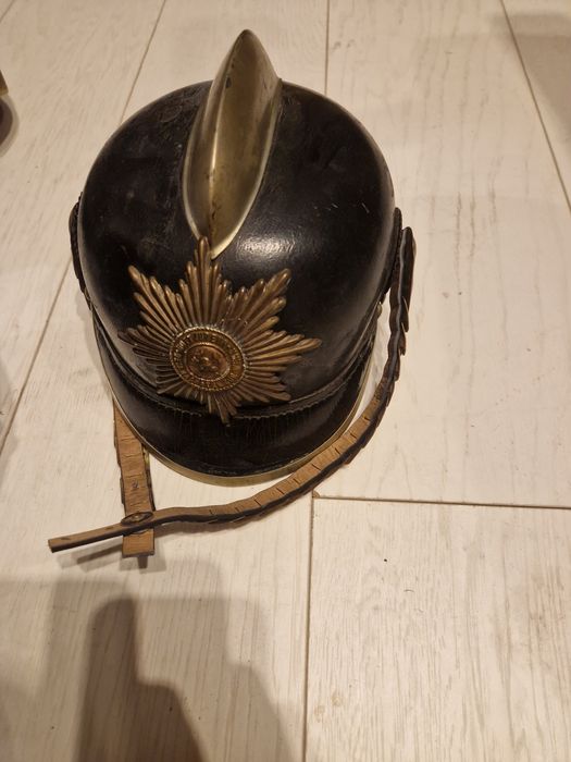 Hełm strażacki pruski