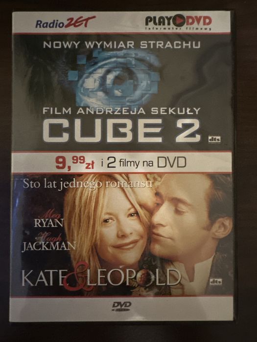 Cube 2 Kate & Leopold 2 filmy DVD