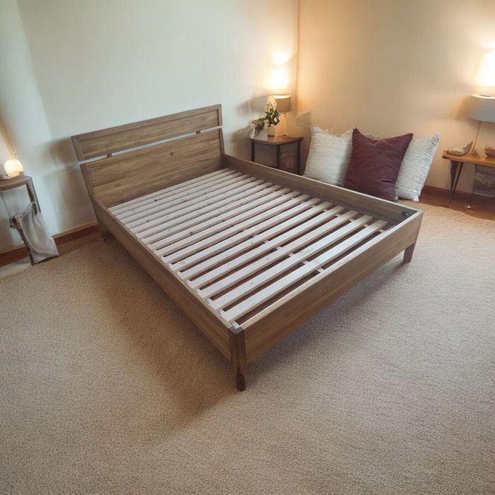 Łóżko lity dąb 160x200