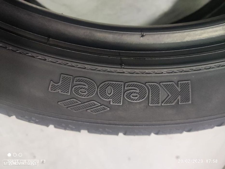 2 pneus semi novos 215-45r17 kleber - oferta dos portes