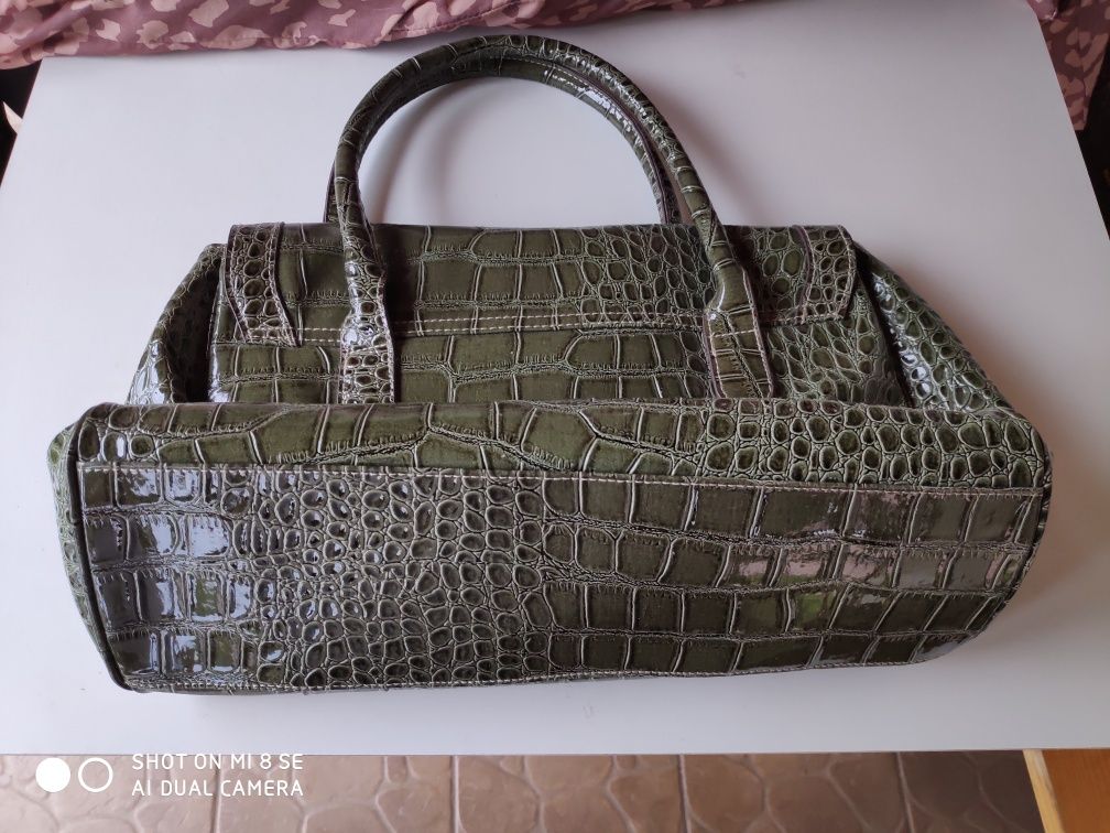 Torebka U. S. Polo Assn Nowa Imitacja Skóry Węża