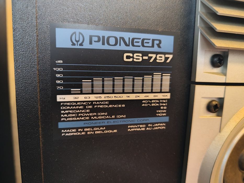 Kolumny głośniki Pioneer CS-797