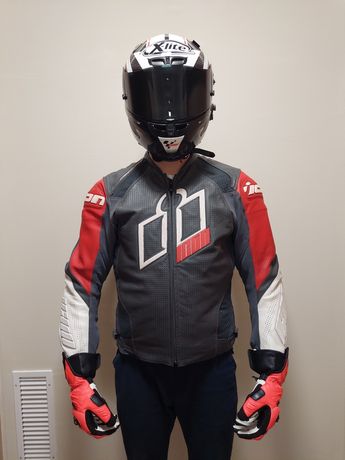 Kurtka skórzana Icon Hypersport Prime 50 M tj. Dainese Alpinestars