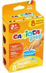 Farby tempera do malowania palcami 8 kol CARIOCA Carioca blister,