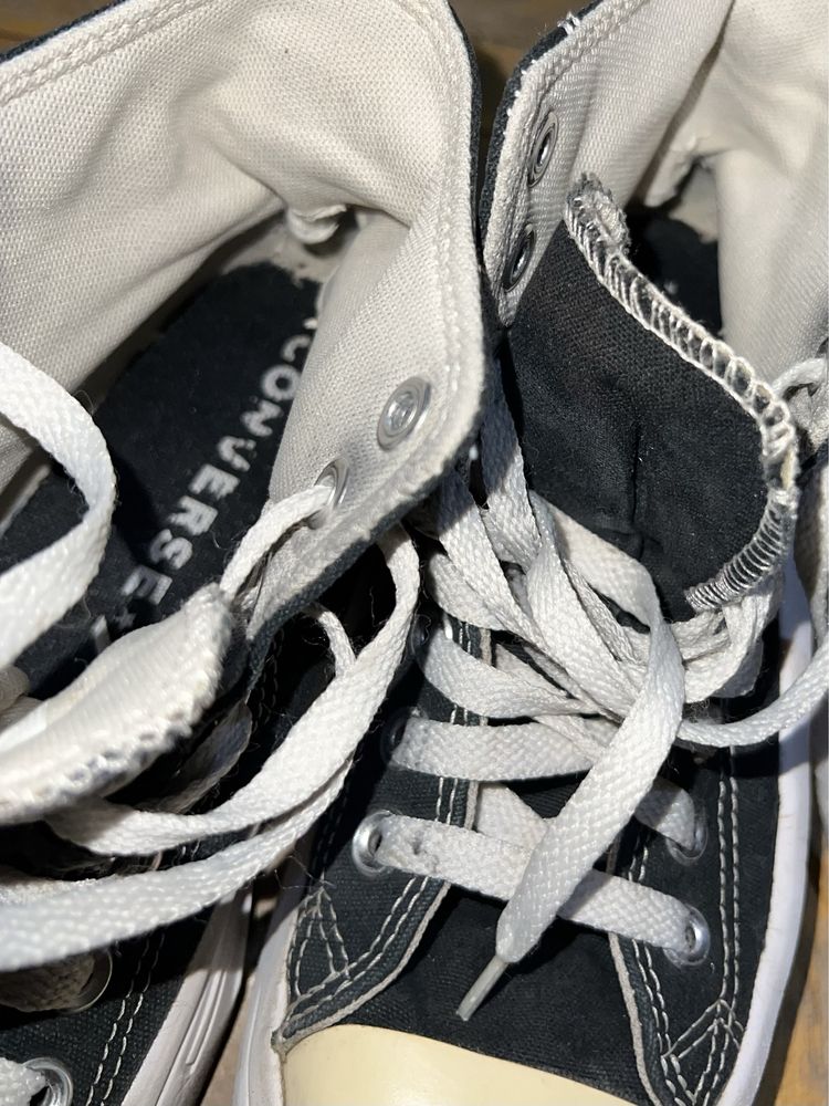 кеды converse на високій подошві y2k drain