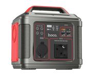 Портативна зарядна станція HOCO DB28 300W Iron Gray+Red