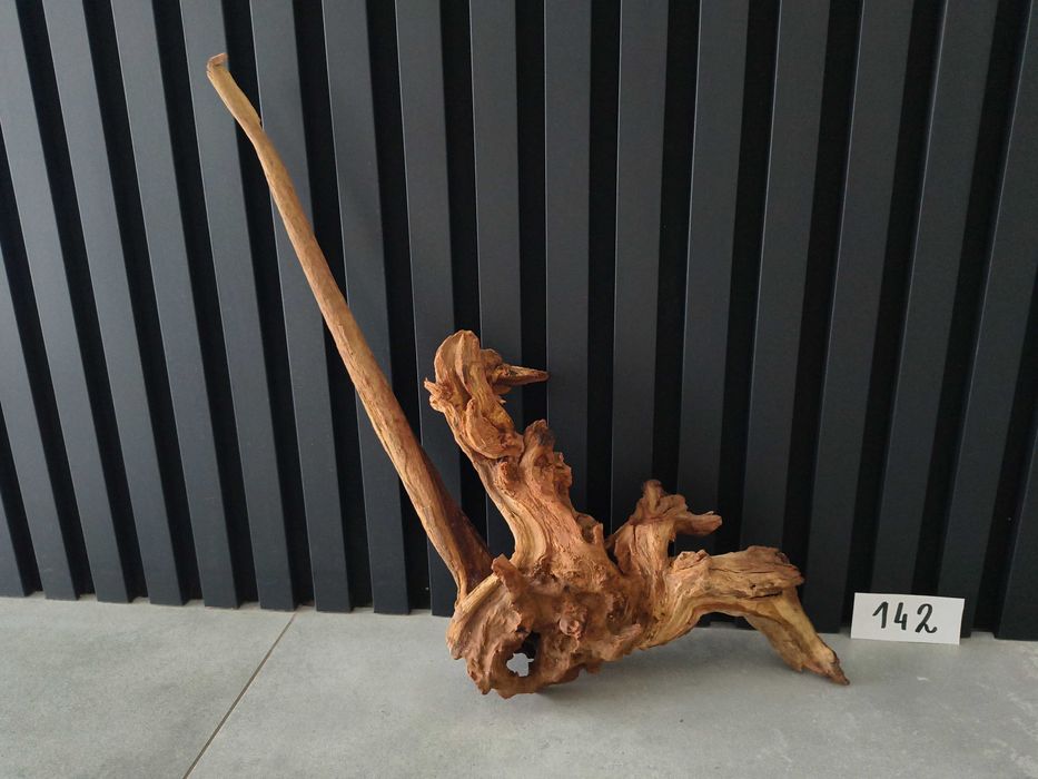 NOWOŚĆ korzeń Bell Wood masywny 45x27x10 do akwarium terrarium 142