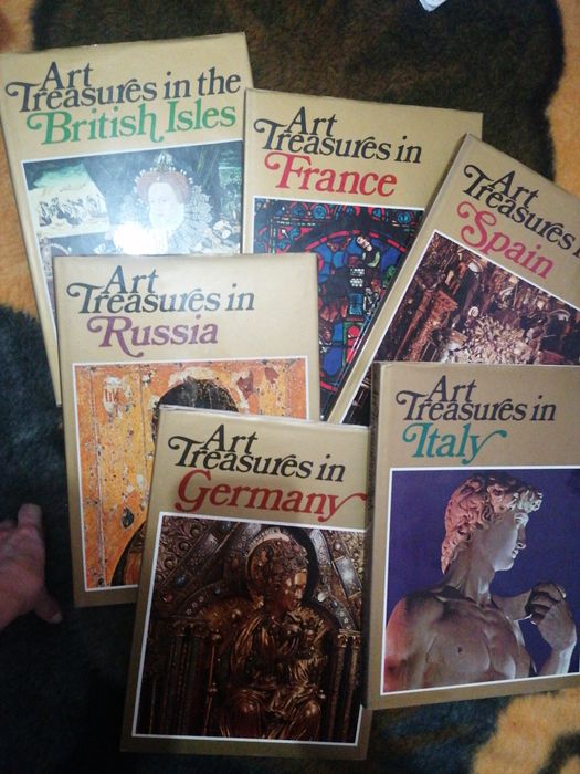 Livros Art Treasures em inglês