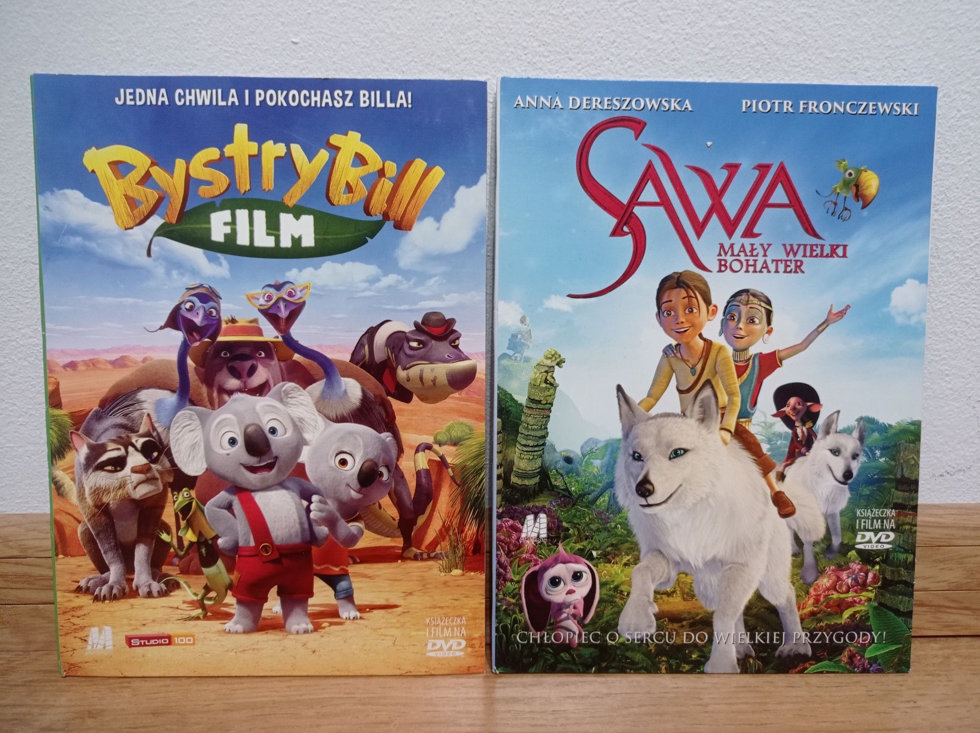 2xDVD PL Bystry Bill, Sawa - mały wielki bohater