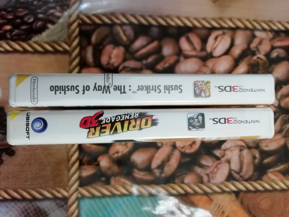 Driver Renegade 3D e Sushi Striker [3DS]