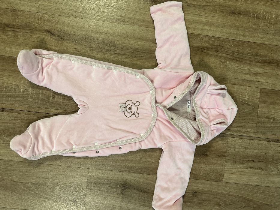 Демісезонний велюровий комбінезон Няня 74 р.