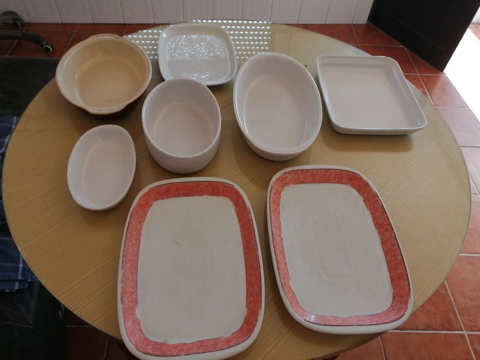 conjunto de travessas de forno