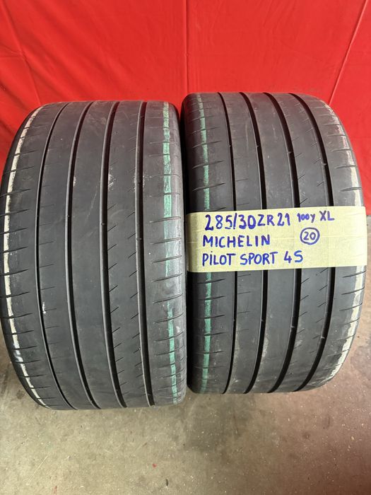 Pneus 285/30/21 Michelin Impecaveis