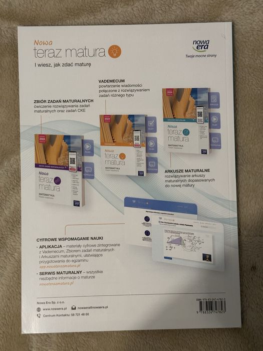 nowa teraz matura arkusze maturalne matematyka rozszerzony nowa era
