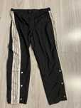 Spodnie ortalionowe dresowe dresy Adidas z lampasami vintage rozmiar L