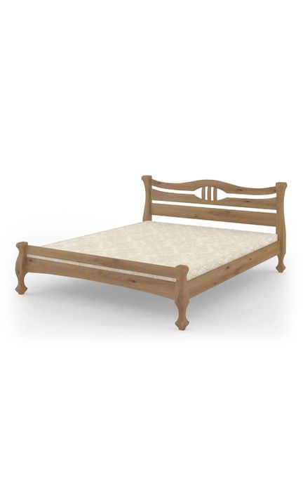 Ліжко нове дерев'яне+матрац+наматрацник