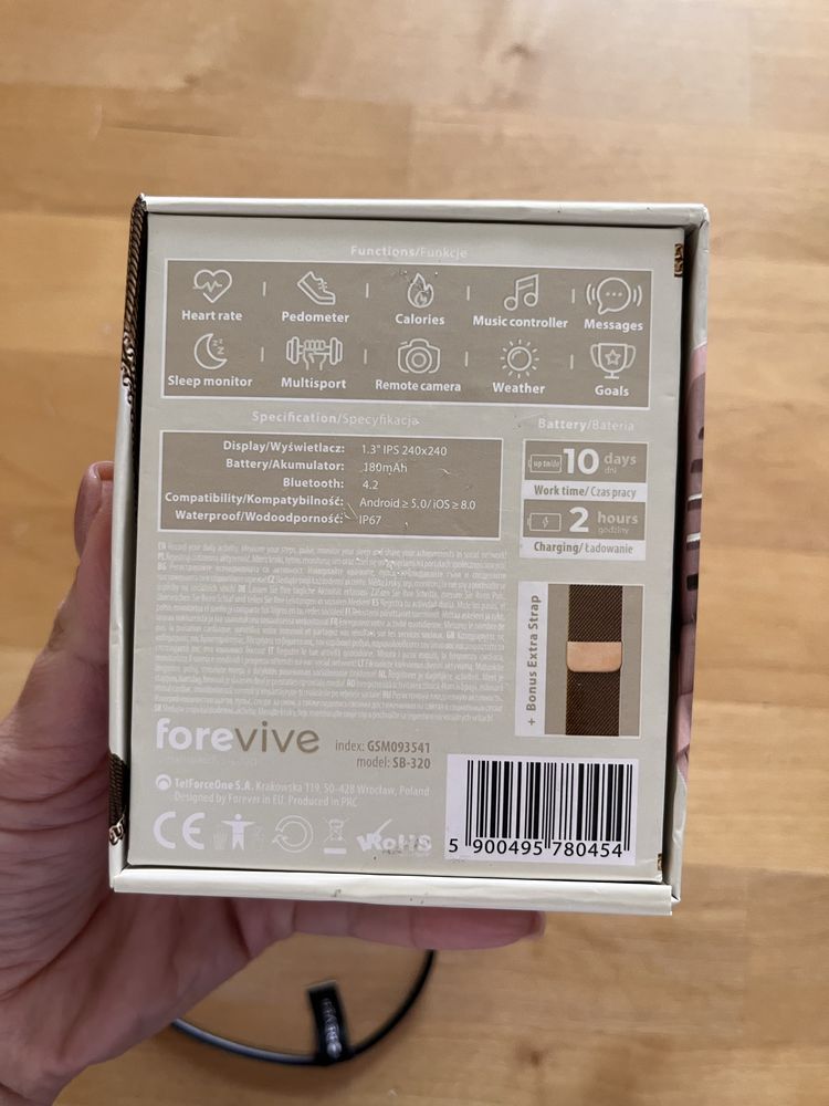 Smartwatch forevive sb-320