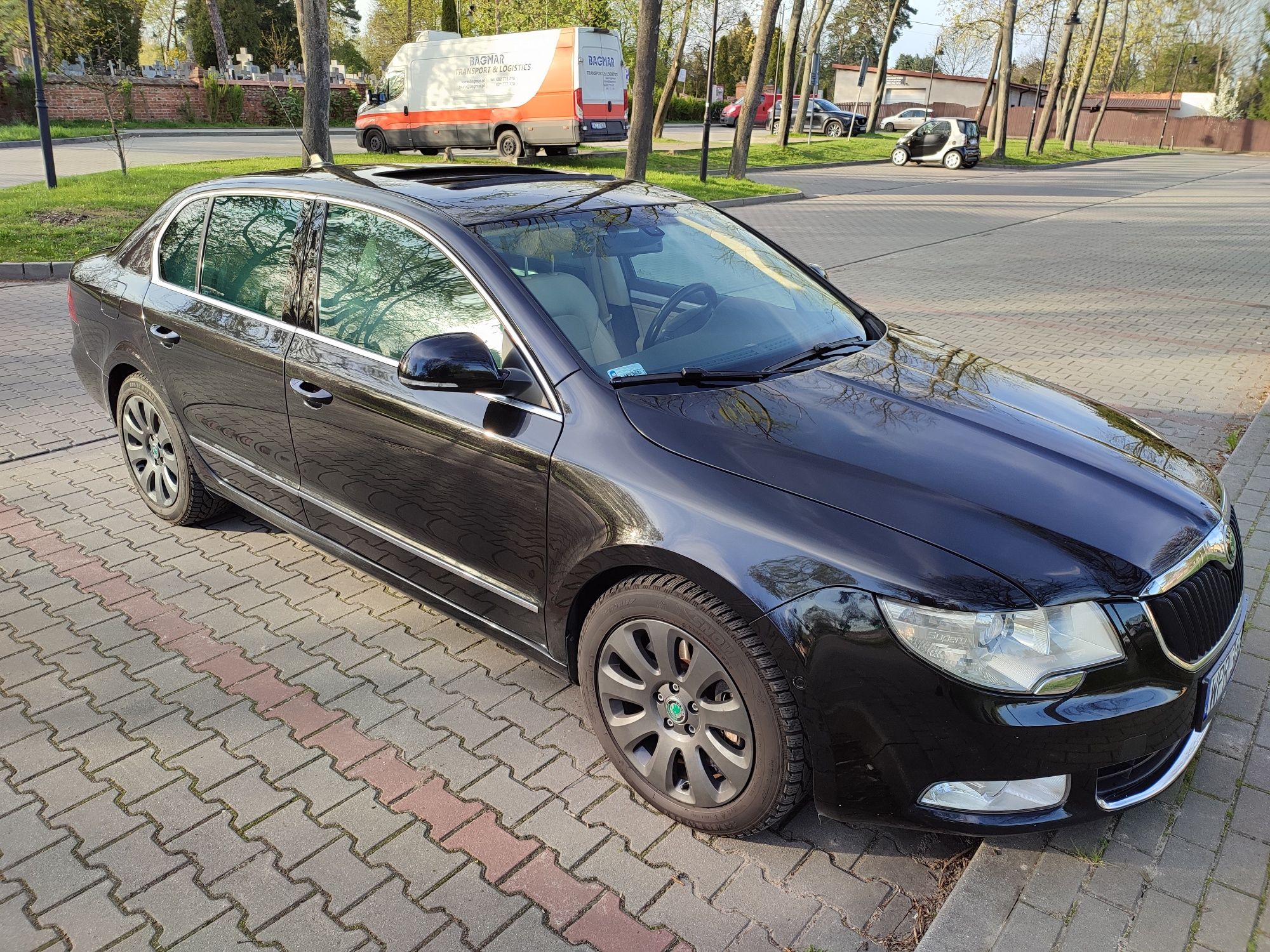 Skoda Superb 3.6 VR6 260 km, 4x4, DSG, Platinum, 2009r.