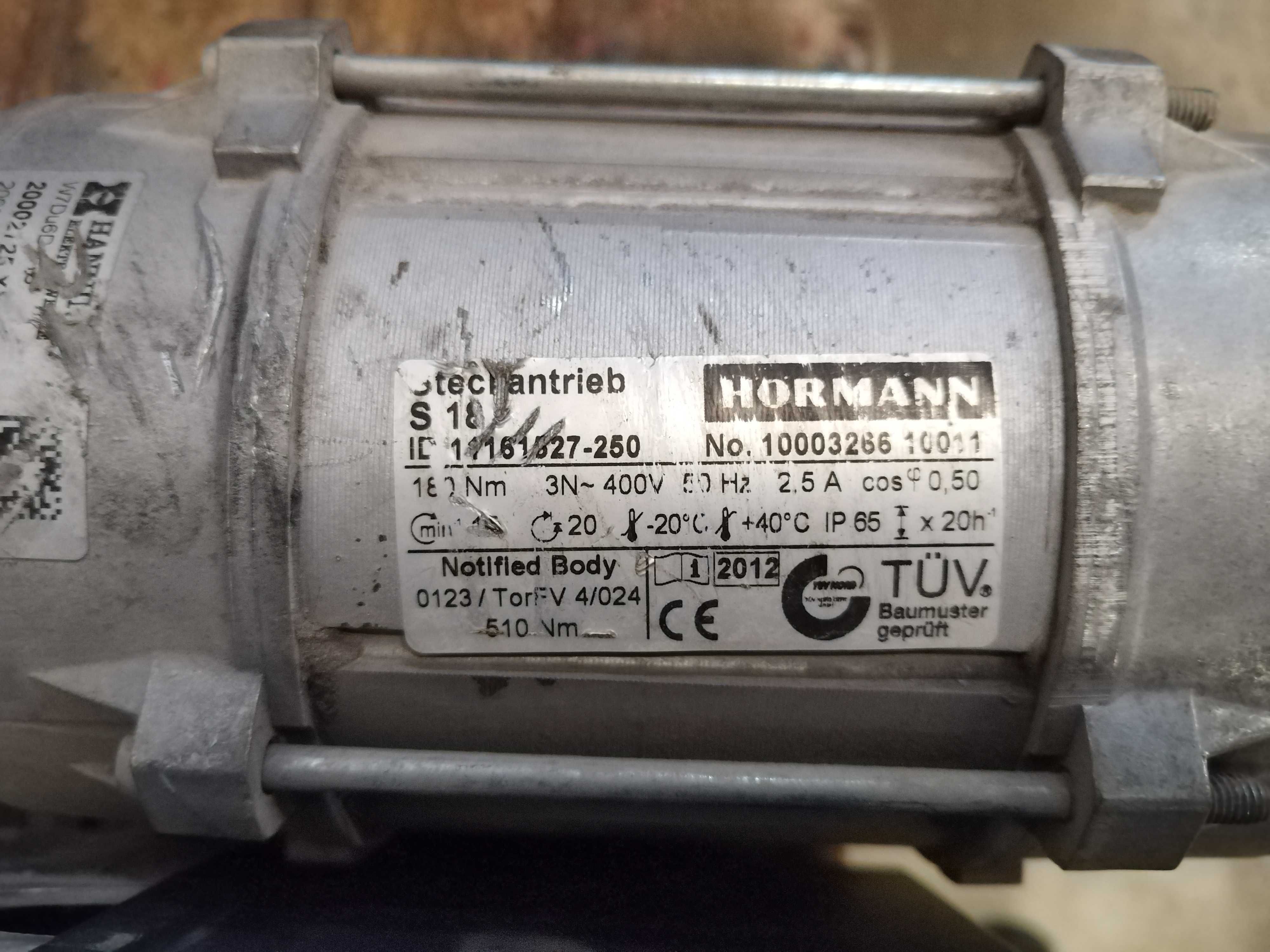 Napęd S18 centrala 435R hormann bramy przemysłowej rolowanej