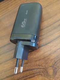 Зарядний пристрій Essager, 65 Вт, USB Туре-С, PD3.0