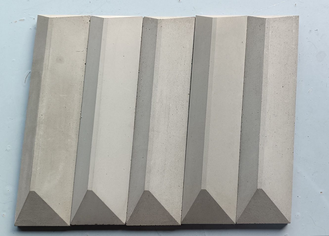 Płytki Dekoracyjne Milke 7,5x30 Plank Panel Przestrzenny Komplet Szary