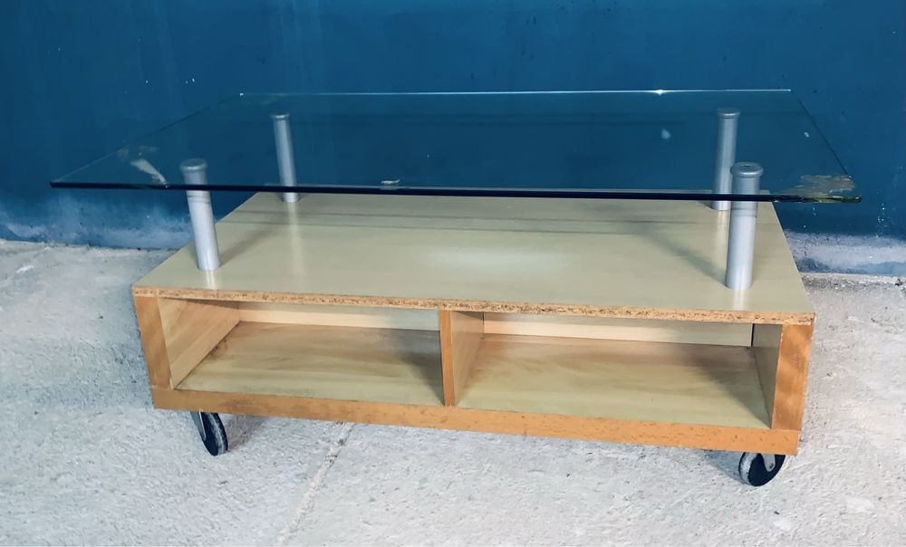 Mesa sala estilo industrial