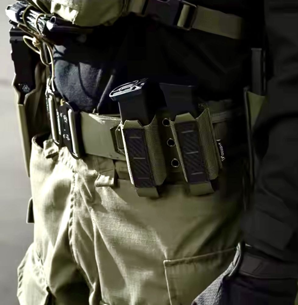 Podwójna ładownica na magazynek 9mm army molle carbon zasobnik