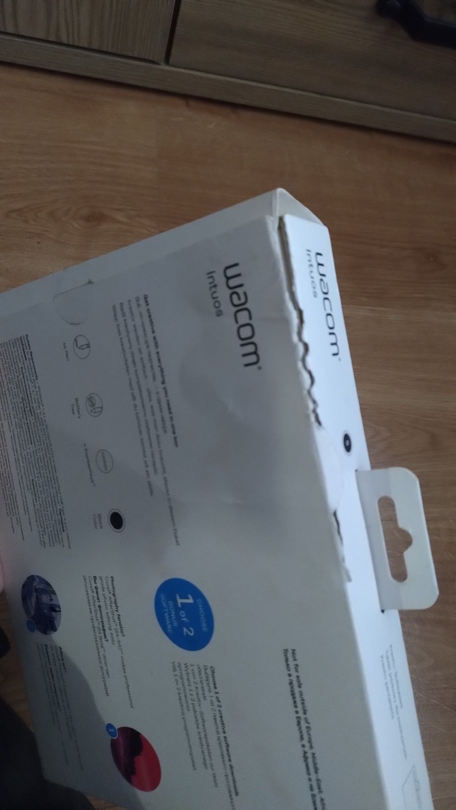 Tablet graficzny wacom Intuos + adapter z USB do USB c