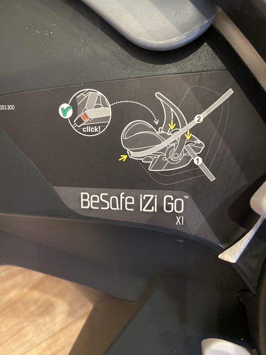 Люлька в авто Besafe izi Go XI до 11 кг