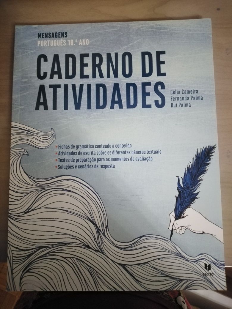 Caderno de atividades Mensagens português 10°ano