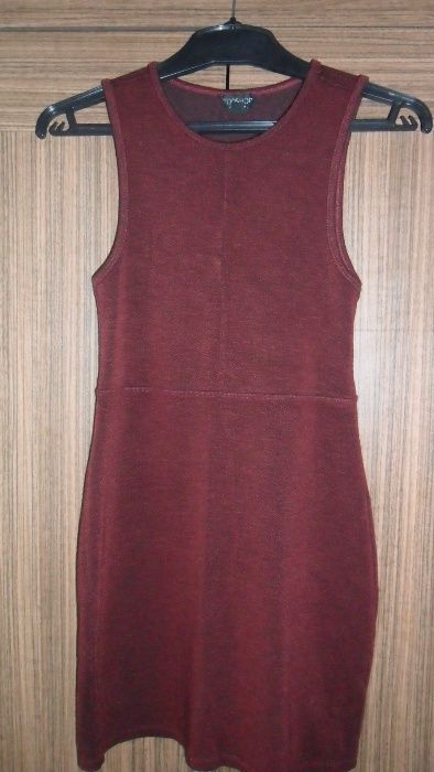 sukienka bordowa rozm 40