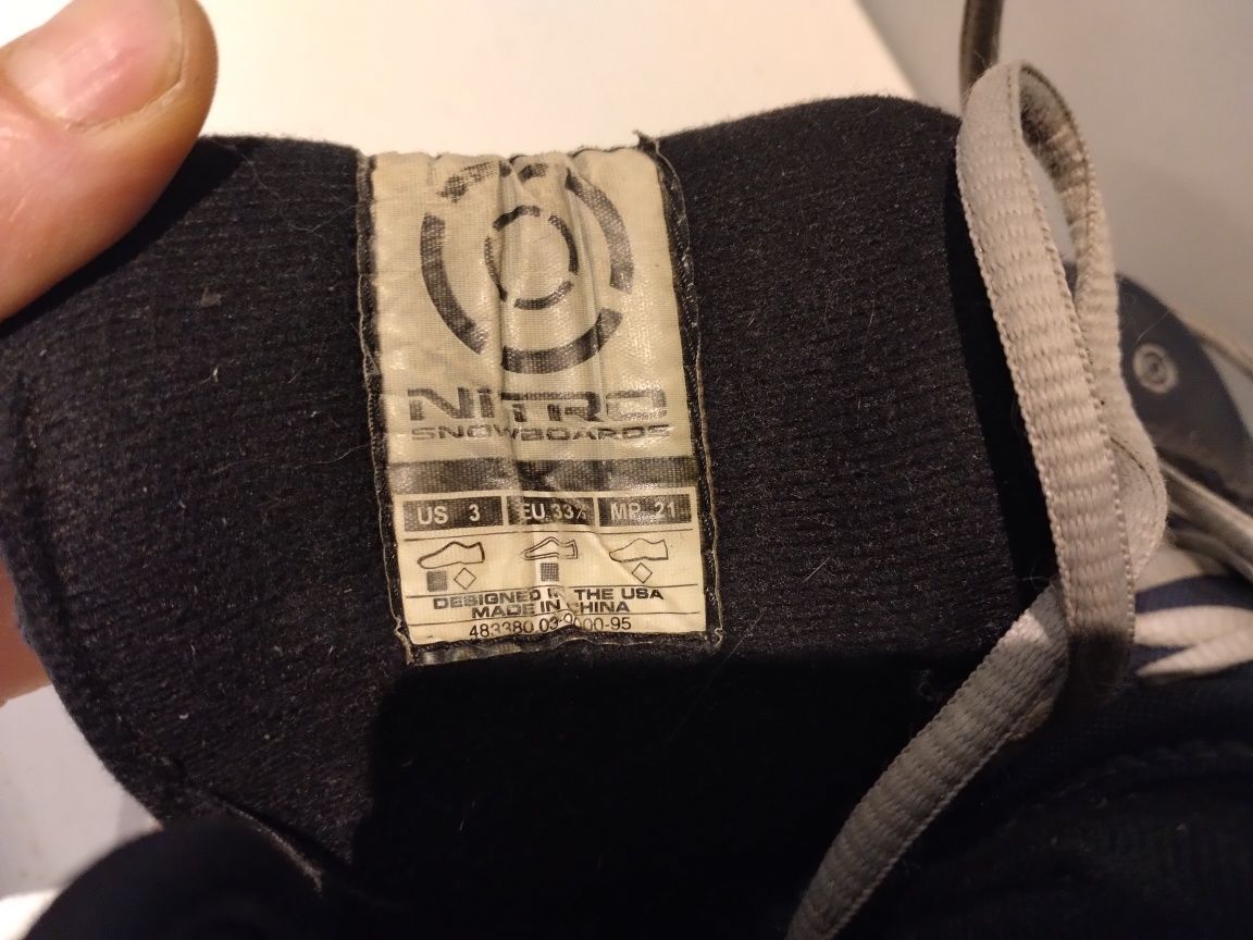Buty snowboardowe dla dziecka 33