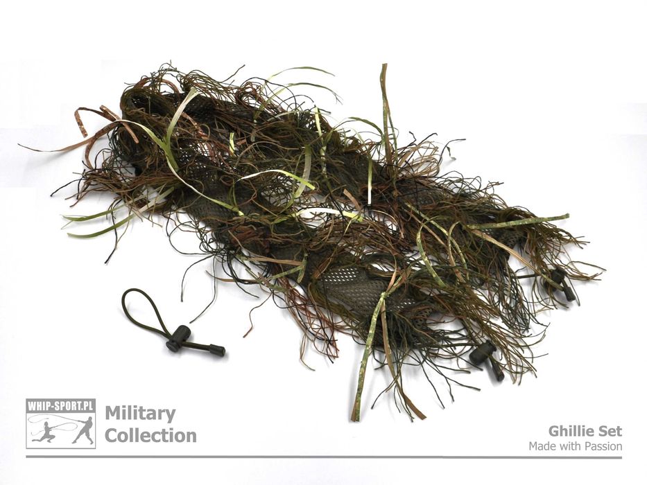 Ghillie Set - Maskowanie do broni ASG Milsim - 100 cm