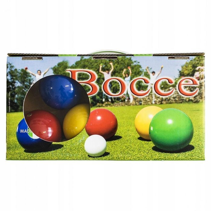 drewniane kule do gry 8 szt. - boule, bule, petanque londero 75 mm