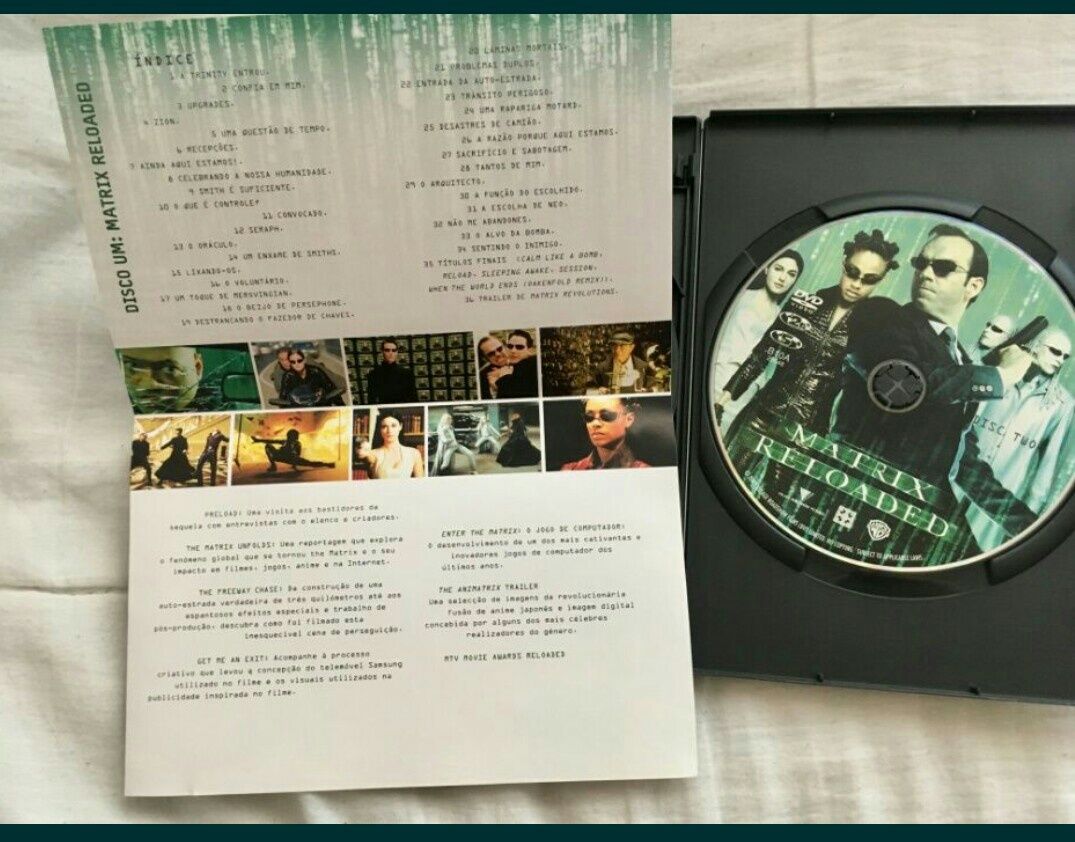 Matrix Reloaded - Edição Especial colecionador de 2 discos DD5.1 (Portes CTT GRÁTIS)