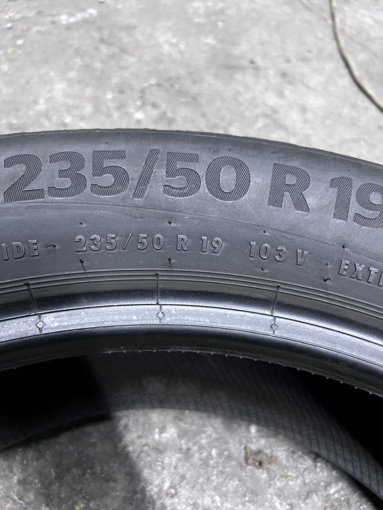 4шт літо 235/50/R19 90% 2022р Continental Eco Contact 6
