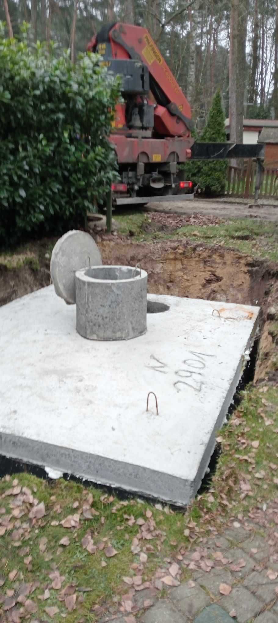 Nawanianie Deszczówka Szamba Gorzów piwniczki SCHRON